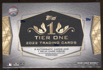 2022 Topps Tier One Baseball Hobby, Box