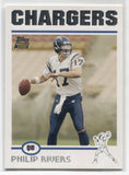 2004 Philip Rivers Topps ROOKIE RC #375 San Diego Chargers 5