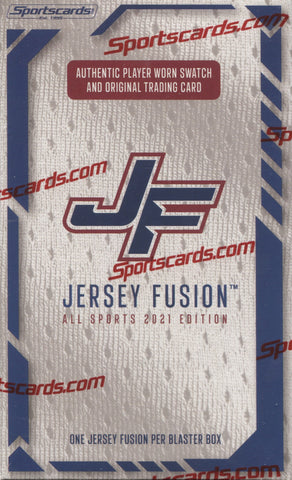 Hank Aaron 2021 Jersey Fusion Game-Used Swatch Promo #'d /100