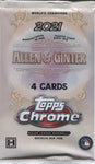 2021 Topps Allen & Ginter Chrome Hobby Baseball, Pack