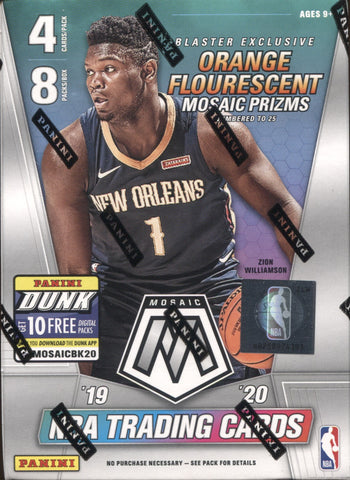 2019-20 Panini Mosaic Basketball, Blaster