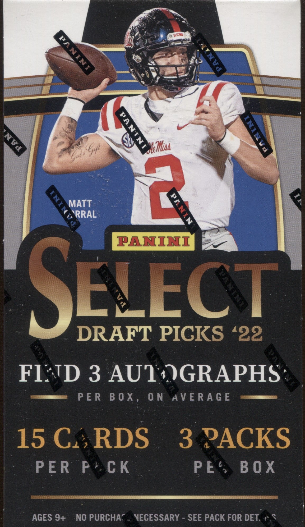 : 2022 Panini Select Draft Selections Memorabilia Red