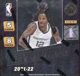 2021-22 Panini Revolution Basketball Hobby, 16 Box Master Case