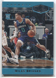 2018-19 Miles Bridges Panini Plates and Patches ROOKIE 022/249 RC #397 Charlotte Hornets