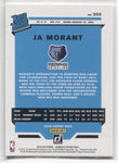 2019-20 Ja Morant Panini Prizm Donruss RATED ROOKIE RC #202 Memphis Grizzlies 1