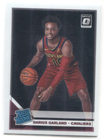 2019-20 Darius Garland Donruss Optic RATED ROOKIE RC #195 Cleveland Cavaliers 7