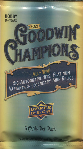 2021 Upper Deck Goodwin Champions Multi-Sport, Pack