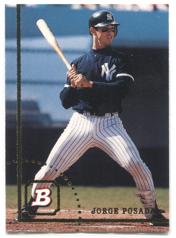 1994 Jorge Posada Bowman ROOKIE RC #38 New York Yankees