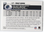 2004 Philip Rivers Topps ROOKIE RC #375 San Diego Chargers 4