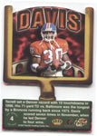 1997 Terrell Davis Pacific Crown Collection THE ZONE DIE CUT #4 Denver Broncos HOF