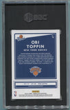 2020-21 Obi Toppin Donruss Optic THE ROOKIES ROOKIE RC SGC 9 #4 New York Knicks 2815