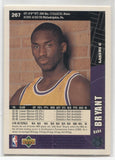 1996-97 Kobe Bryant Upper Deck Collector's Choice ROOKIE RC #267 Los Angeles Lakers 12