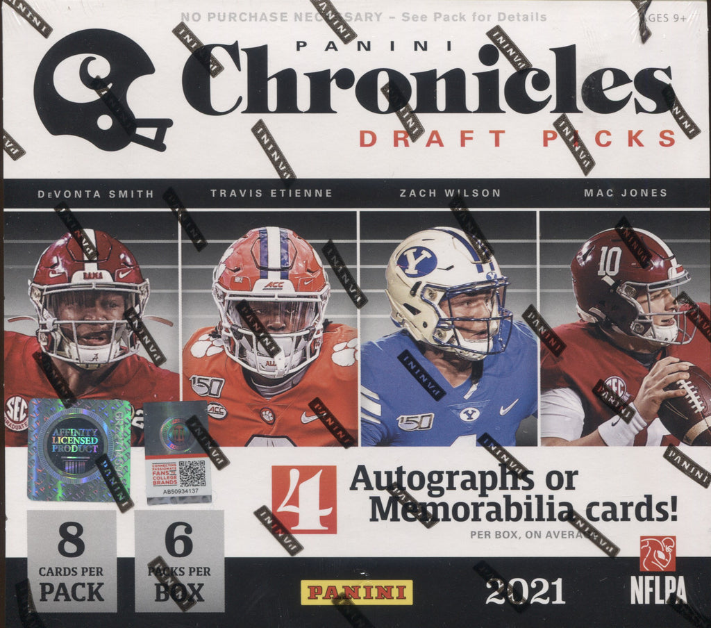 2022 Panini NFL Chronicles Draft Picks Football Trading Card Blaster Box