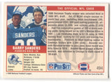 1989 Barry Sanders Pro Set ROOKIE RC #494 Detroit Lions HOF 10