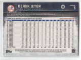 2015 Derek Jeter Topps Chrome #1 New York Yankees 5