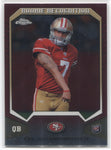 2011 Colin Kaepernick Topps Chrome ROOKIE RECOGNITION RC #RR-CK San Francisco 49ers