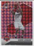 2020-21 Kawhi Leonard Panini Mosaic PINK 06/49 #144 Los Angeles Clippers