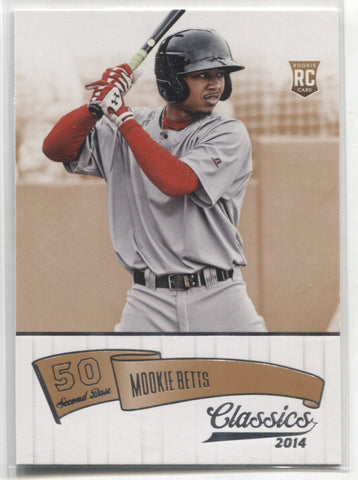2014 Mookie Betts Panini Classics ROOKIE RC #169 Boston Red Sox 20
