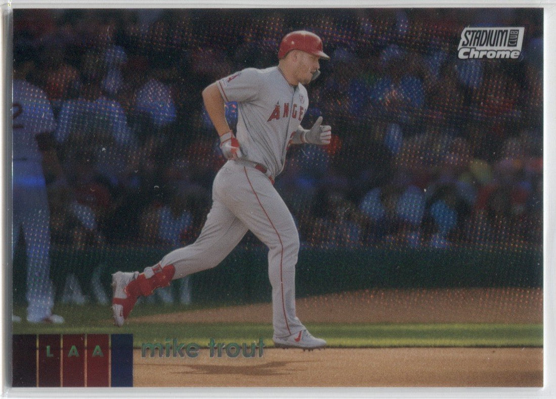 2020 Topps Series One MIKE TROUT Game-Used Patch - Los Angeles Angels