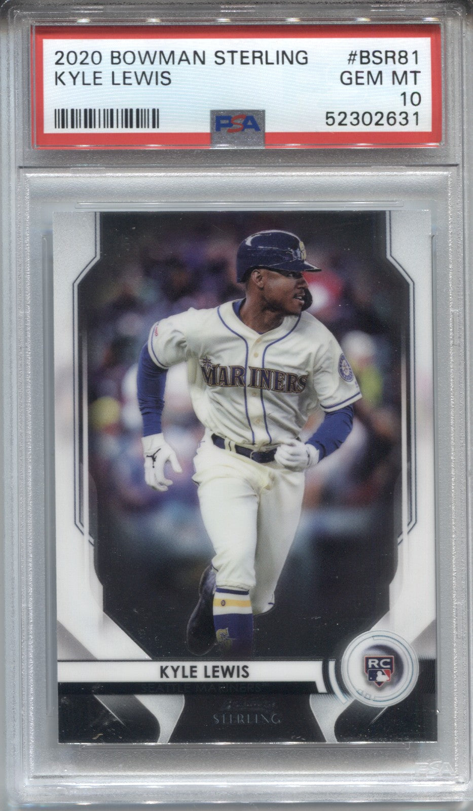 !!! 2020 KYLE LEWIS TOPPS SILVER PACK REFRACTOR ROOKIE CARD $$