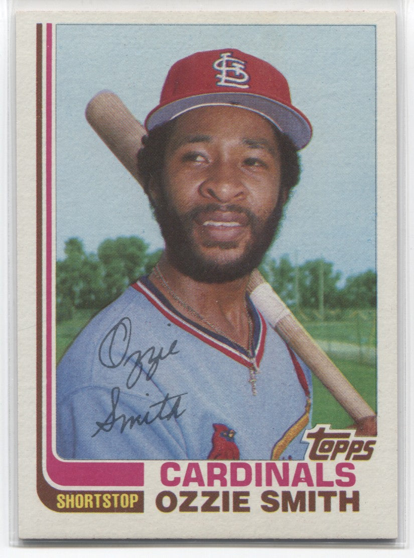 Ozzie Smith 2023 Donruss Baseball Blue Parallel Card (Cardinals)