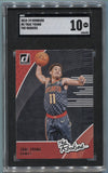 2018-19 Trae Young Panini Donruss THE ROOKIES ROOKIE RC SGC 10 #5 Atlanta Hawks 6428