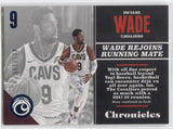 2017-18 DWYANE WADE Panini Chronicles BLUE 005/199 Cleveland Cavaliers #36