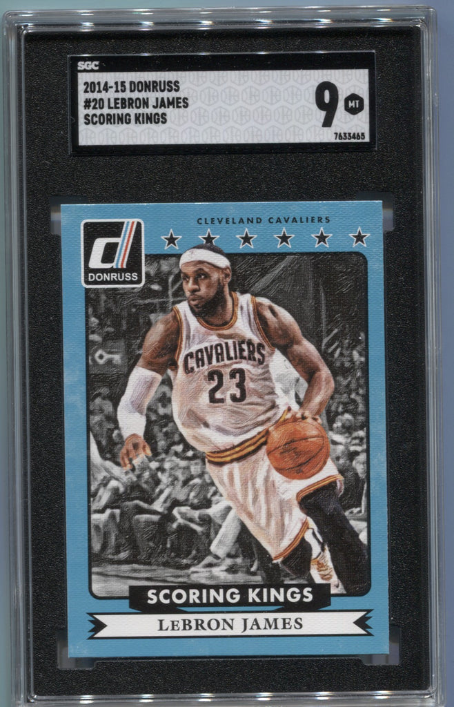  LeBron James 2022 2023 Donruss Basketball Series Mint