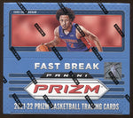 2021-22 Panini Prizm Basketball Fast Brk, Box