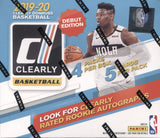 2019-20 Panini Clearly Donruss Basketball Hobby, Box
