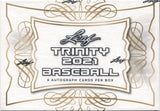 2021 Leaf Trinity Baseball Hobby, Box