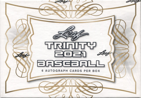 2021 Leaf Trinity Baseball Hobby, Box
