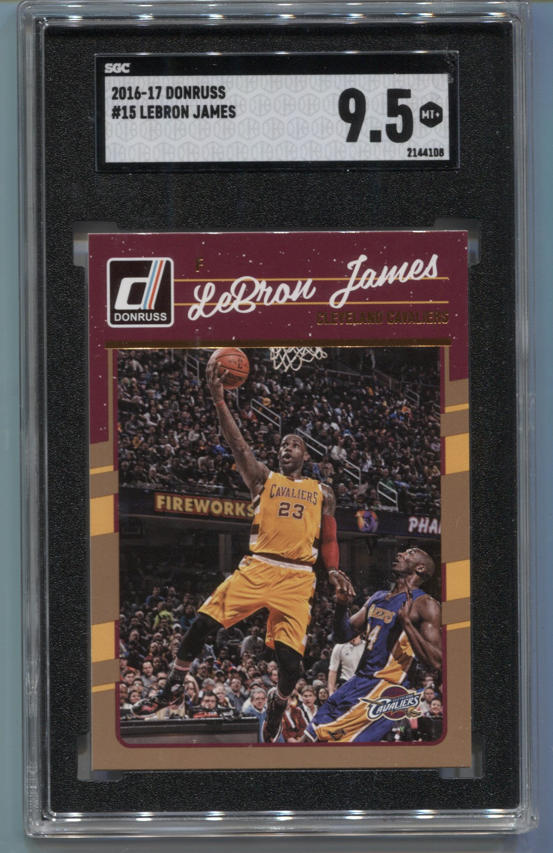  LeBron James 2022 2023 Donruss Basketball Series Mint