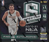 2020-21 Panini Spectra Hobby Basketball, Box