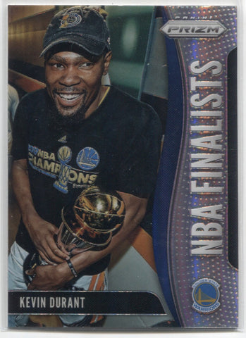 2019-20 Kevin Durant Panini Prizm NBA FINALISTS SILVER #2 Golden State Warriors
