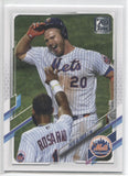 2021 Pete Alonso Topps Base Set PHOTO VARIATION New York Mets #84