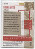 2014 Mookie Betts Panini Classics ROOKIE RC #169 Boston Red Sox 29