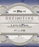 2022 Topps Definitive Baseball Hobby, Box