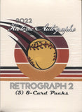 *LAST CASE* 2022 Historic Autographs Retrograph 2 Hobby Baseball, 12 Box Case