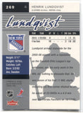 2005-06 Henrik Lundqvist Fleer Ultra ROOKIE RC #269 New York Rangers