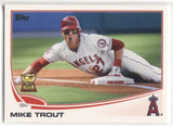 2013 Mike Trout Topps ROOKIE CUP SLIDING #27.1 Anaheim Angels 1