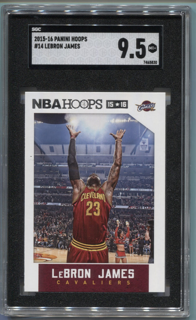  Lebron James 2017 2018 Panini Hoops Mint Basketball