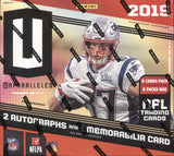 *LAST BOX* 2019 Panini Unparalleled Football Hobby, Box