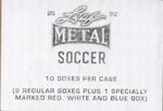 2022 Leaf Metal Soccer Hobby, 10 Box Case