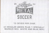 2022 Leaf Metal Soccer Hobby, 10 Box Case