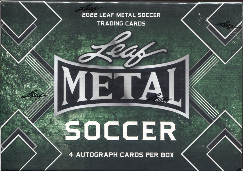 HOLIDAY MANIA* 2022 Leaf Metal Soccer Hobby, Box