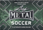 2022 Leaf Metal Soccer Hobby, Box