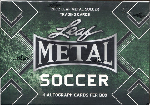 2022 Leaf Metal Soccer Hobby, Box