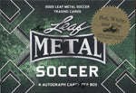 2022 Leaf Metal Soccer Red, White, & Blue Hobby, Box