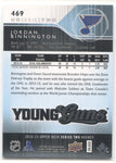2014-15 Jordan Binnington Upper Deck Series 2 YOUNG GUNS ROOKIE RC #469 St. Louis Blues